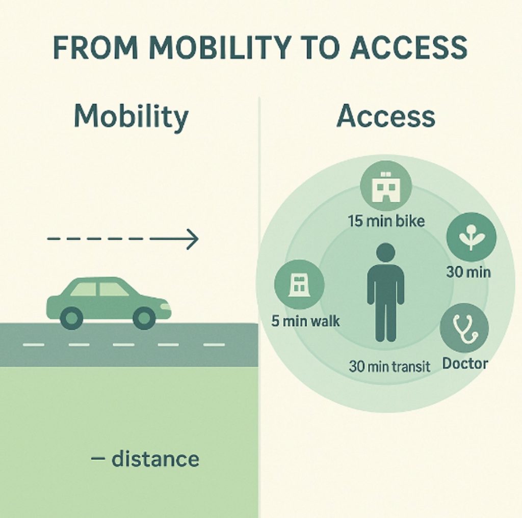 From mobility to access